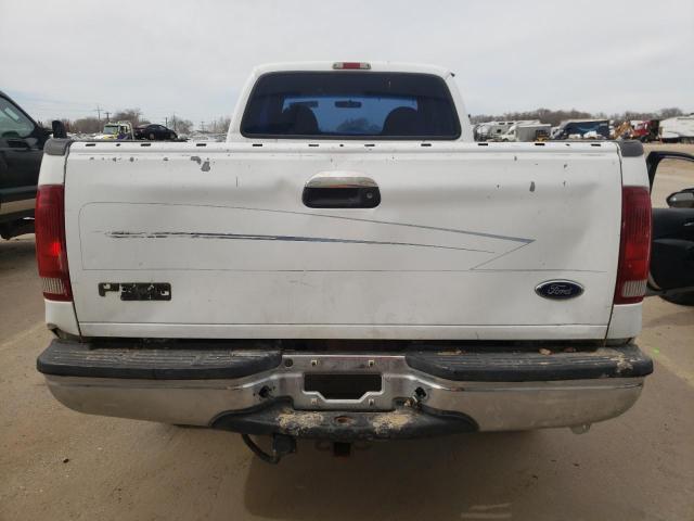 1FTNX21L51EB28289 - 2001 FORD F250 SUPER DUTY WHITE photo 6