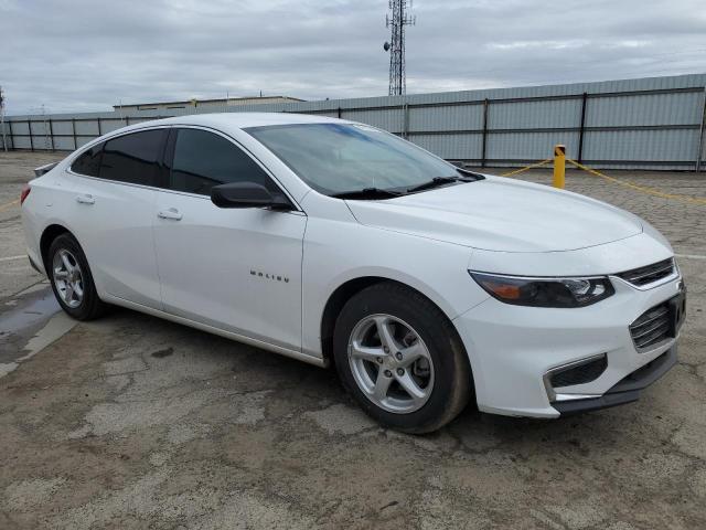 1G1ZB5ST1JF283635 - 2018 CHEVROLET MALIBU LS WHITE photo 4