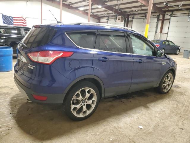 1FMCU0JX5EUB53840 - 2014 FORD ESCAPE TITANIUM BLUE photo 3