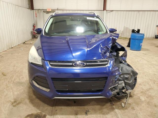 1FMCU0JX5EUB53840 - 2014 FORD ESCAPE TITANIUM BLUE photo 5