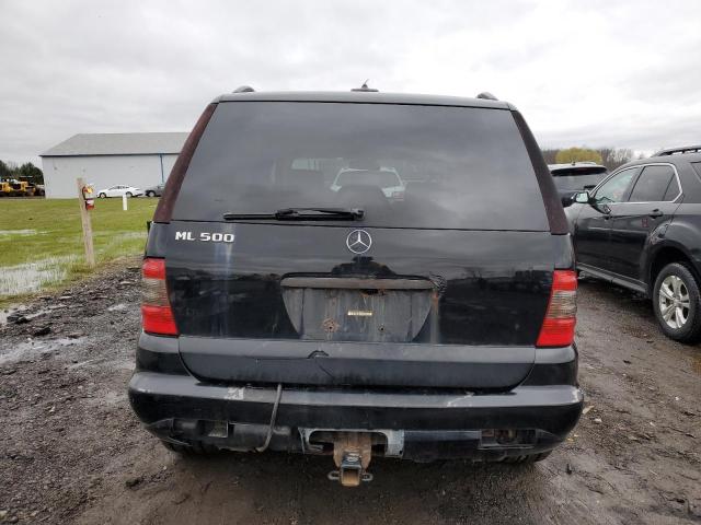 4JGAB75E05A530722 - 2005 MERCEDES-BENZ ML 500 BLACK photo 6