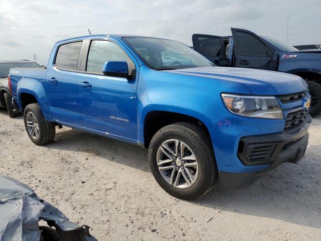 1GCGTBEN9N1214718 - 2022 CHEVROLET COLORADO BLUE photo 4