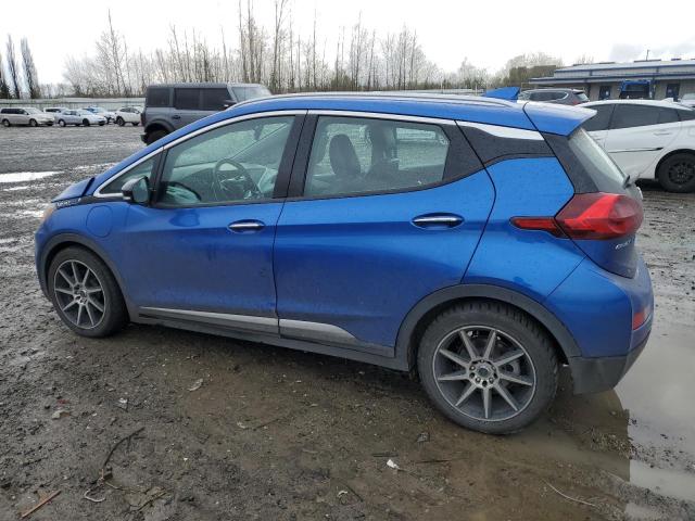 1G1FZ6S03M4113366 - 2021 CHEVROLET BOLT EV PREMIER BLUE photo 2