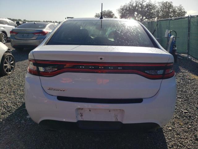 1C3CDFBB3FD390875 - 2015 DODGE DART SXT WHITE photo 6