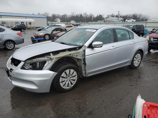 1HGCP2F34BA049738 - 2011 HONDA ACCORD LX SILVER photo 1