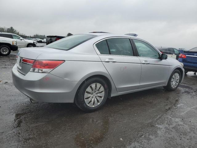 1HGCP2F34BA049738 - 2011 HONDA ACCORD LX SILVER photo 3