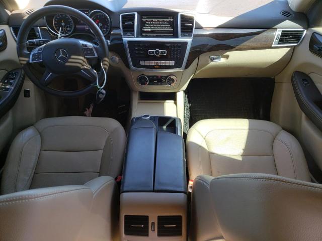 4JGDA5HB2FA544418 - 2015 MERCEDES-BENZ ML 350 4MATIC WHITE photo 8