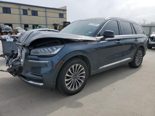5LM5J7WC2NGL17296 - 2022 LINCOLN AVIATOR RESERVE BLUE photo 1