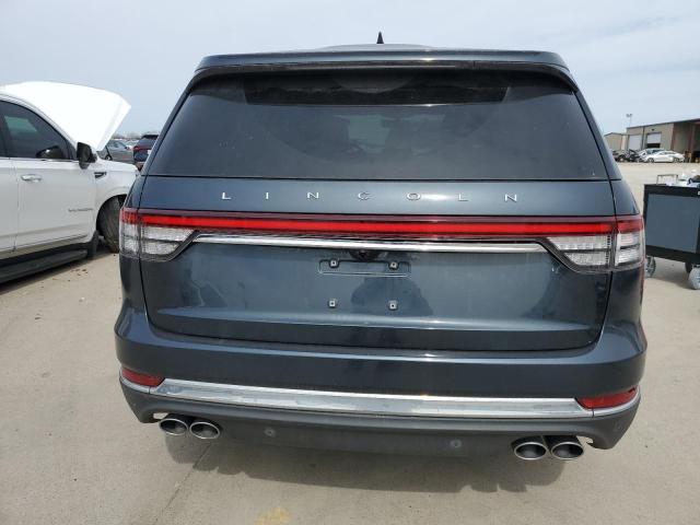 5LM5J7WC2NGL17296 - 2022 LINCOLN AVIATOR RESERVE BLUE photo 6