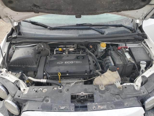 1G1JA6SHXD4228652 - 2013 CHEVROLET SONIC LS WHITE photo 11