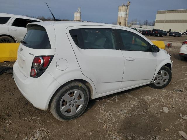 1G1JA6SHXD4228652 - 2013 CHEVROLET SONIC LS WHITE photo 3