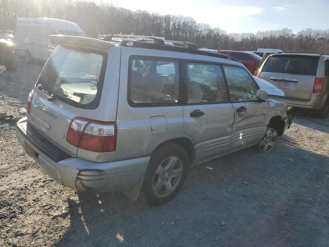 JF1SF65681H749189 - 2001 SUBARU FORESTER S SILVER photo 3