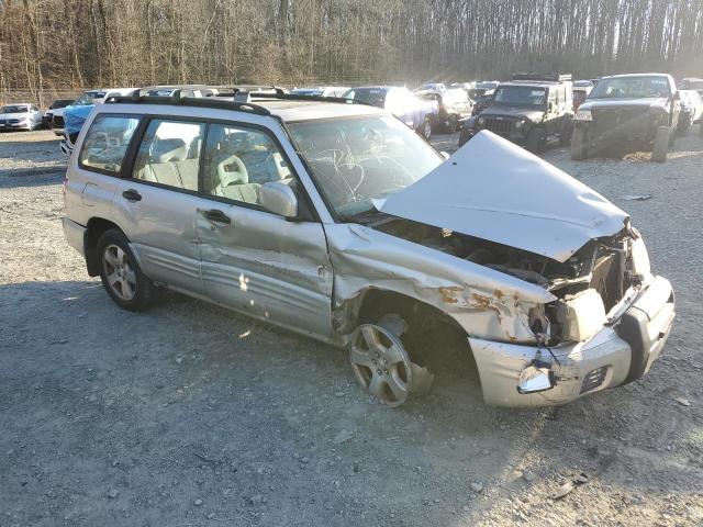 JF1SF65681H749189 - 2001 SUBARU FORESTER S SILVER photo 4