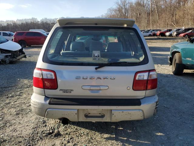 JF1SF65681H749189 - 2001 SUBARU FORESTER S SILVER photo 6
