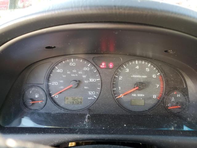 JF1SF65681H749189 - 2001 SUBARU FORESTER S SILVER photo 9