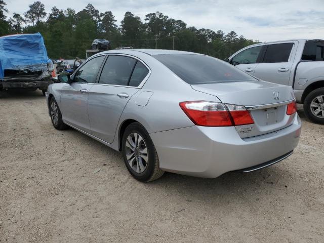 1HGCR2F34EA278175 - 2014 HONDA ACCORD LX SILVER photo 2