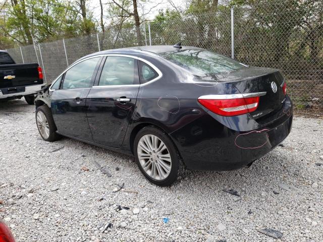 1G4PP5SK7E4155758 - 2014 BUICK VERANO BLACK photo 2