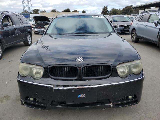 WBAGN63413DR10879 - 2003 BMW 7 SERIES LI BLACK photo 5