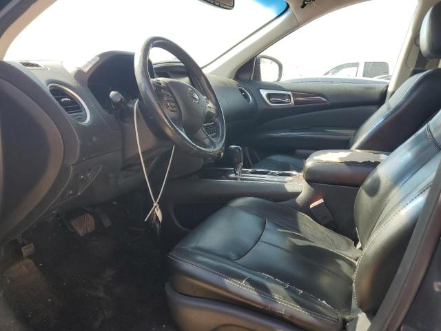 5N1AR2MN7EC709652 - 2014 NISSAN PATHFINDER S BLUE photo 7