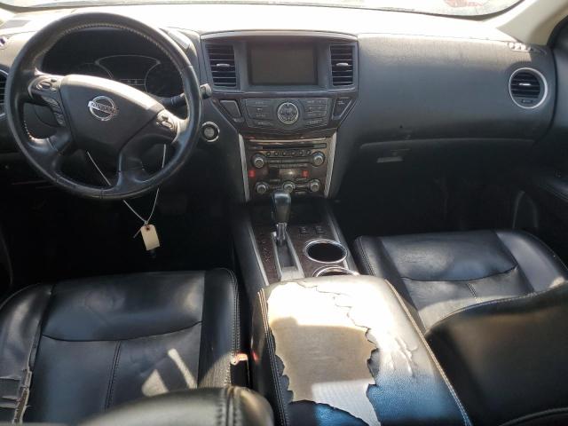 5N1AR2MN7EC709652 - 2014 NISSAN PATHFINDER S BLUE photo 8