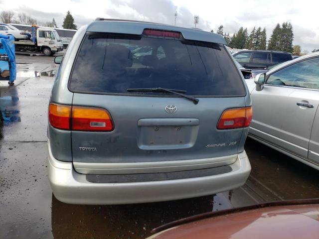 4T3ZF13C7WU047810 - 1998 TOYOTA SIENNA LE BLUE photo 6