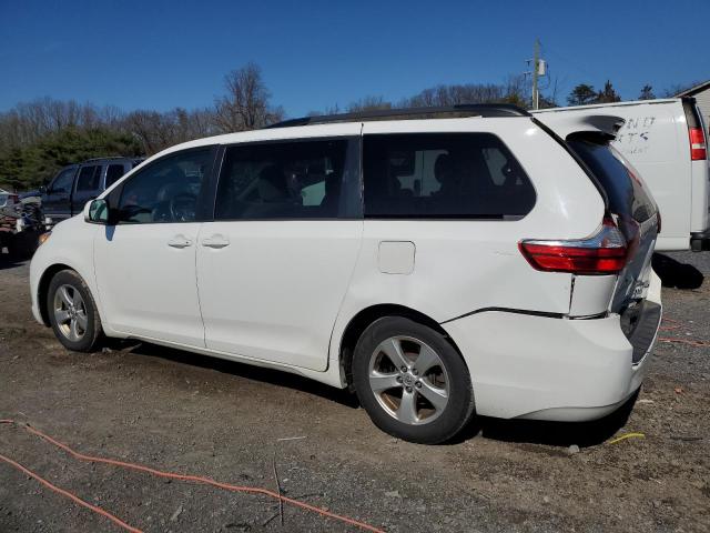 5TDKK3DC7FS675892 - 2015 TOYOTA SIENNA LE WHITE photo 2