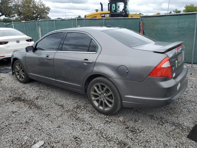 3FAHP0JA2AR146848 - 2010 FORD FUSION SEL GRAY photo 2