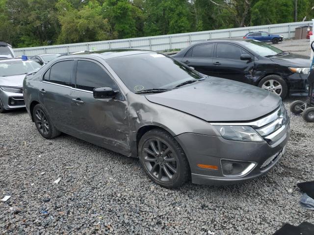 3FAHP0JA2AR146848 - 2010 FORD FUSION SEL GRAY photo 4