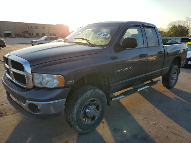 3D7KU28D54G207586 - 2004 DODGE RAM 2500 ST GRAY photo 1