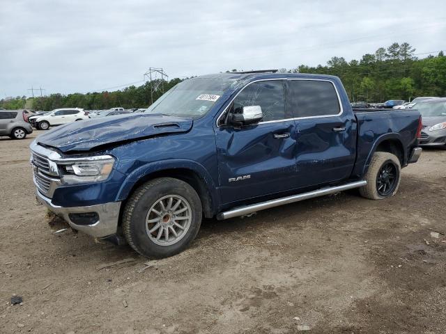 1C6RREJT1KN519431 - 2019 RAM 1500 LARAMIE BLUE photo 1