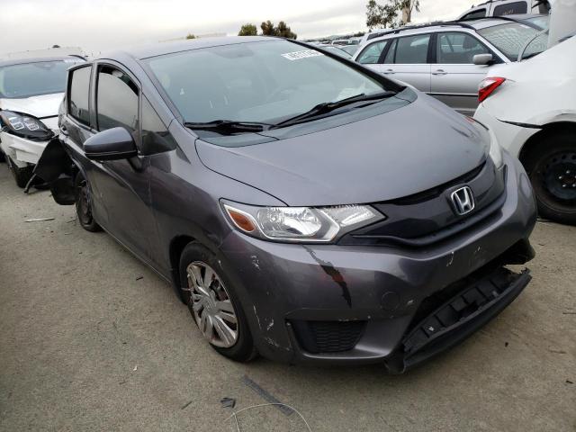 3HGGK5H52FM744485 - 2015 HONDA FIT LX GRAY photo 4