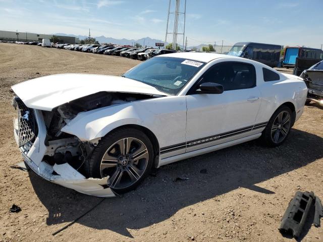 1ZVBP8AMXD5252901 - 2013 FORD MUSTANG WHITE photo 1