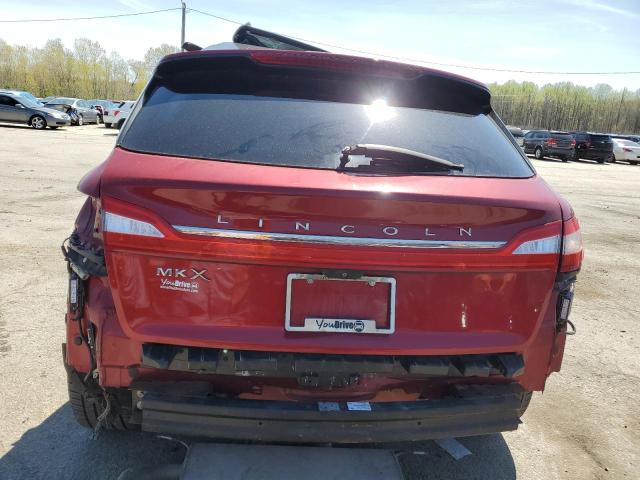 2LMTJ6LR3GBL48729 - 2016 LINCOLN MKX RESERVE ბურგუნდია ფოტო 6