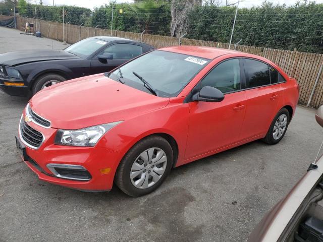 1G1PA5SG3F7191098 - 2015 CHEVROLET CRUZE LS RED photo 1