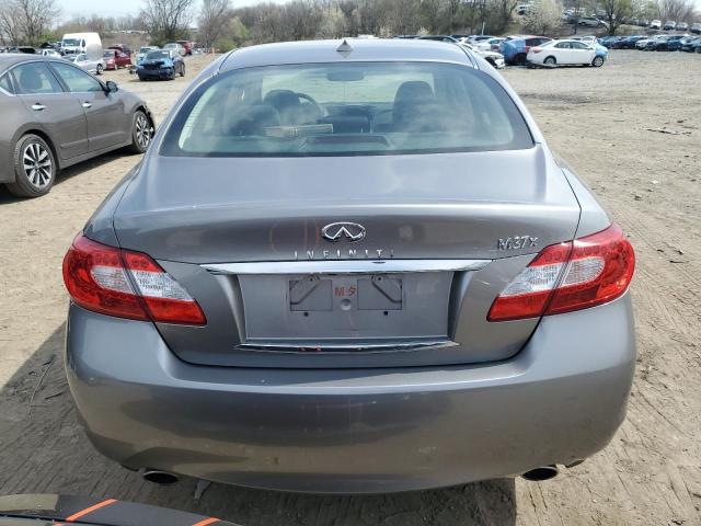 JN1BY1AR1BM372417 - 2011 INFINITI M37 X GRAY photo 6