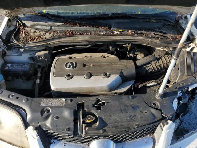 2HNYD18884H552395 - 2004 ACURA MDX TOURING WHITE photo 11