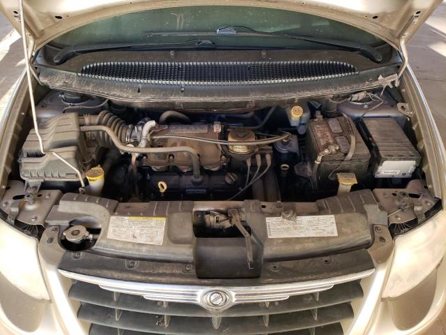 2A4GP54LX7R361550 - 2007 CHRYSLER TOWN & COU TOURING ოქროსფერი ფოტო 12