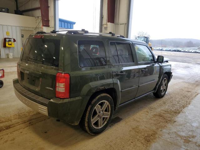 1J8FT48W67D352383 - 2007 JEEP PATRIOT LIMITED GREEN photo 3