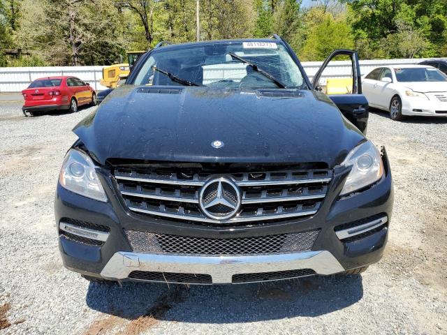 4JGDA5HB9FA520276 - 2015 MERCEDES-BENZ ML 350 4MATIC BLACK photo 5