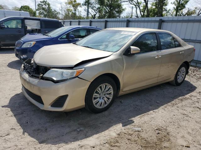 4T1BF1FK0CU523551 - 2012 TOYOTA CAMRY BASE GOLD photo 1