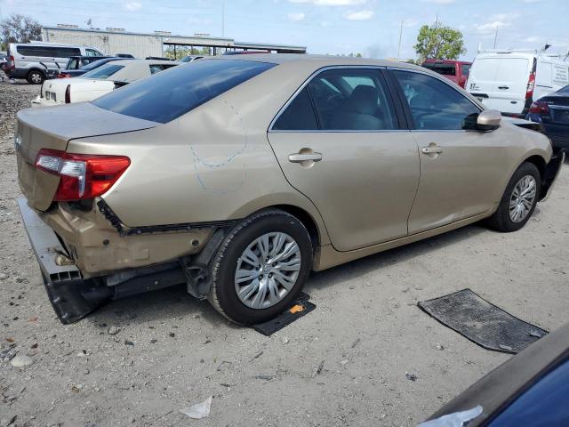 4T1BF1FK0CU523551 - 2012 TOYOTA CAMRY BASE GOLD photo 3