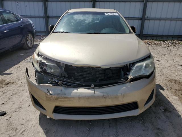 4T1BF1FK0CU523551 - 2012 TOYOTA CAMRY BASE GOLD photo 5