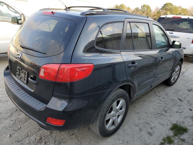 5NMSH13E97H006579 - 2007 HYUNDAI SANTA FE SE BLACK photo 3