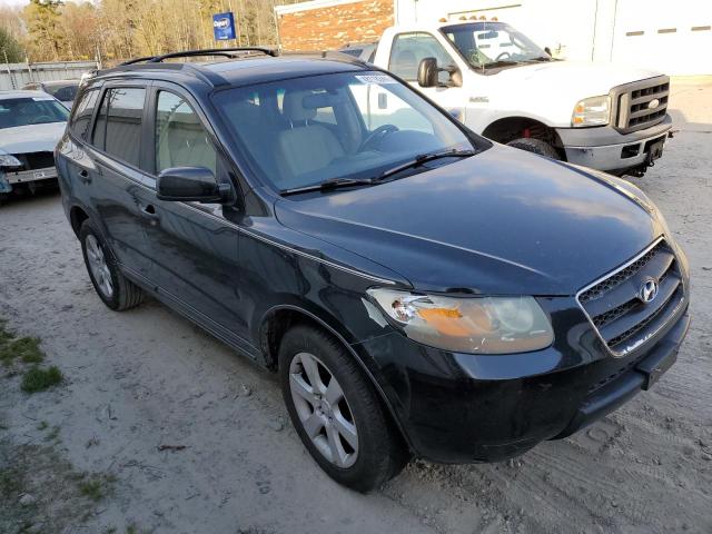 5NMSH13E97H006579 - 2007 HYUNDAI SANTA FE SE BLACK photo 4