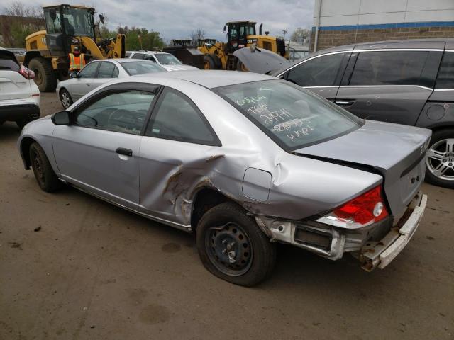 1HGEM22154L040916 - 2004 HONDA CIVIC DX VP Gümüş foto 2