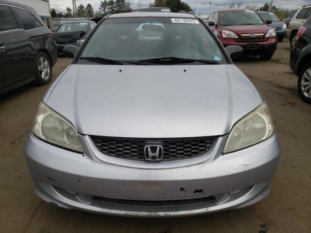 1HGEM22154L040916 - 2004 HONDA CIVIC DX VP Gümüş foto 5