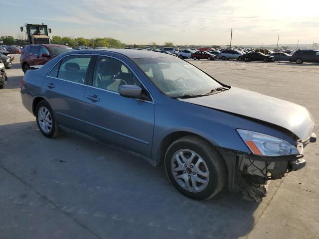 1HGCM56447A144374 - 2007 HONDA ACCORD LX BLUE photo 4