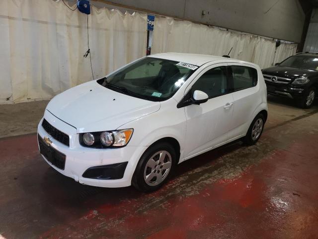 1G1JA6SH7F4133694 - 2015 CHEVROLET SONIC LS WHITE photo 1