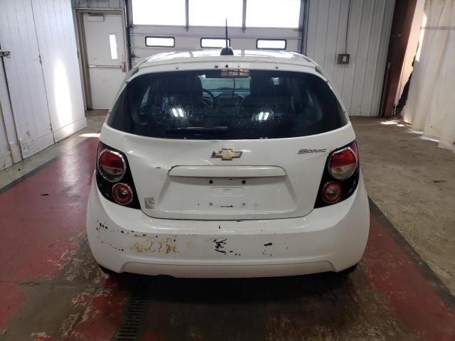 1G1JA6SH7F4133694 - 2015 CHEVROLET SONIC LS WHITE photo 6