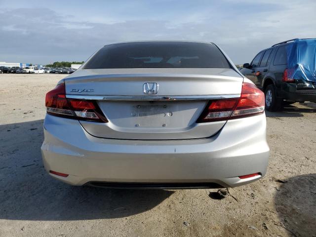 19XFB2F52EE068995 - 2014 HONDA CIVIC LX SILVER photo 6